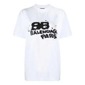 Camiseta con icono BB Icon dibujado a mano, corte medio, «Blanco» 612965TNVN49040