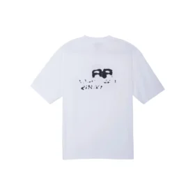 Camiseta con icono BB Icon dibujado a mano, corte medio «Blanco Negro» 612966TNVN49040