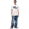 Camiseta con icono BB Icon dibujado a mano, corte medio «Blanco Negro» 612966TNVN49040