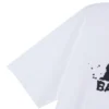 Camiseta con icono BB Icon dibujado a mano, corte medio «Blanco Negro» 612966TNVN49040