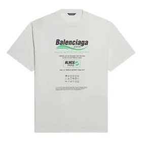 Camiseta con logo de corte cuadrado «Dry Cleaning» de la colección Otoño-Invierno 2021 651795TKVF89085