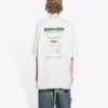 Camiseta con logo de corte cuadrado «Dry Cleaning» de la colección Otoño-Invierno 2021 651795TKVF89085