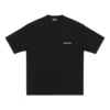 Camiseta con logotipo, corte mediano «Negro» 612966TMVF41070