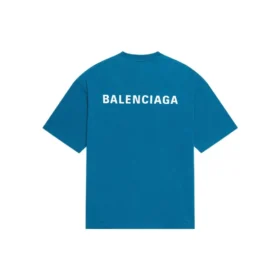 Camiseta con logotipo, corte medio «Azul» 612966TLVB99567