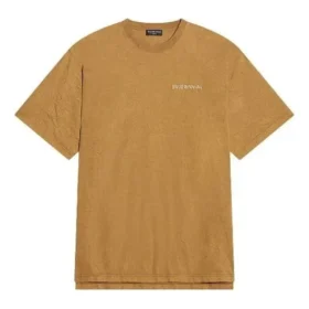 Camiseta con logotipo, corte medio «Beige» 612966TLVB39504