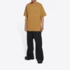 Camiseta con logotipo, corte medio «Beige» 612966TLVB39504