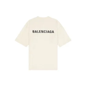 Camiseta con logotipo, corte medio «Beige» 612966TMVF49069