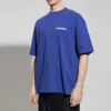 Camiseta con logotipo, corte medio «Indigo» 612966TLVB34388