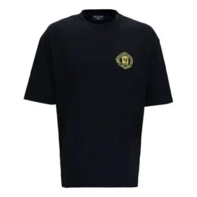 Camiseta con logotipo Crest «Black» 612966TLV611000