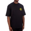 Camiseta con logotipo Crest «Black» 612966TLV611000