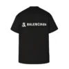 Camiseta con logotipo de Balenciaga x Alipay «Negro Blanco» 787349TRVY91000