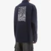 Camiseta con logotipo de código de barras «Navy» 662982TKM028065