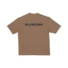 Camiseta con logotipo de corte medio «Beige» 612966TMVF47761