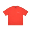 Camiseta con logotipo de corte medio «Bright Red» 612966TMVF43168