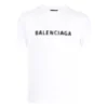 Camiseta con logotipo difuminado «Blanco Negro» 661705TKVD59040