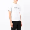 Camiseta con logotipo difuminado «Blanco Negro» 661705TKVD59040