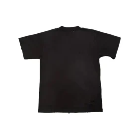 Camiseta con logotipo difuminado «Negro-azul» 661705TKVD51070