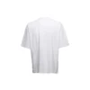 Camiseta con logotipo en letra cursiva «Blanco/Negro» 612966TMVB49040