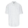 Camiseta con logotipo integral «Blanco Negro» 534332TBL969040