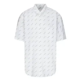 Camiseta con logotipo integral «Blanco Negro» 534332TBL969040