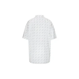 Camiseta con logotipo integral «Blanco Negro» 534332TBL969040