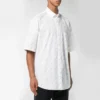 Camiseta con logotipo integral «Blanco Negro» 534332TBL969040
