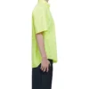Camiseta con logotipo por toda la prenda «Amarillo neón» 534332TILX67110