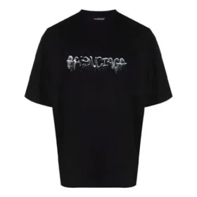Camiseta con logotipo Slime, corte medio «Negro» 612966TLVF11069