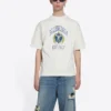 Camiseta con logotipo Varsity, corte medio «Blanco» 612966TLV891375