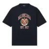 Camiseta con logotipo Varsity, corte medio «Negro» 612966TLV891076