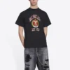 Camiseta con logotipo Varsity, corte medio «Negro» 612966TLV891076