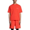 Camiseta con logotipo y corte regular «Bright Red» 612965TMVF43168