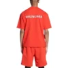 Camiseta con logotipo y corte regular «Bright Red» 612965TMVF43168