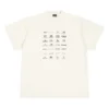 Camiseta con logotipos de archivo oversize «Blanca» 712398TNVQ79784