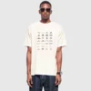 Camiseta con logotipos de archivo oversize «Blanca» 712398TNVQ79784