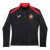 Camiseta con media cremallera de Balenciaga x Puma «Black Red» 846996TTVB11076