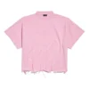 Camiseta corta oversize BB Classic de Balenciaga «Pink» 783399TQVS85708
