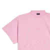 Camiseta corta oversize BB Classic de Balenciaga «Pink» 783399TQVS85708