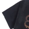 Camiseta «Crypto» oversize «Black Faded» 739028TOVN81055