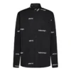 Camiseta de algodón con estampado de logotipo «Negro» 662983TOL651070