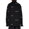 Camiseta de algodón con estampado de logotipo «Negro» 662983TOL651070