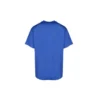 Camiseta de algodón con estampado de logotipo pequeño «Azul» 556150TBV438077