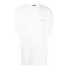 Camiseta de algodón con estampado de logotipo pequeño «Blanco» 556151TYK289000