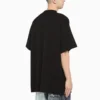 Camiseta de algodón con estampado del logotipo universitario «Black» 676589TLV898067