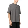 Camiseta de algodón con logotipo bordado «Gris» 612966TNVG91300