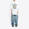 Camiseta de algodón oversize Balenciaga x THE SIMPSONS «Blanca» 676589TLVG70901