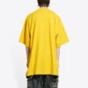 Camiseta de algodón oversize de Balenciaga x LOS SIMPSONS «Yellow» 676589TLVG77200