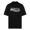 Camiseta de Balenciaga con diseño dibujado a mano «Black» 641675TNVE71197
