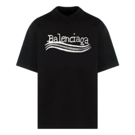 Camiseta de Balenciaga con diseño dibujado a mano «Black» 641675TNVE71197