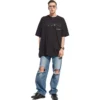 Camiseta de Balenciaga con diseño dibujado a mano, corte grande «Negro» 641675TOVO51070